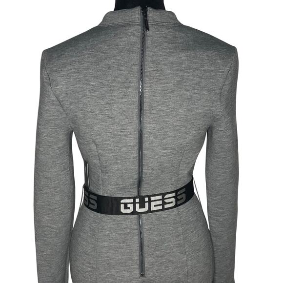 Guess Heather Gray Charlize Dress - Size Small - Picture 8 of 14